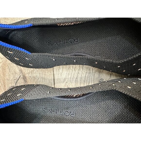 Rothy's The Point Ivory Dot Textile Ballet Flat Classic Women’s US 7 - Picture 8 of 12